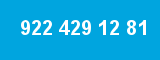 922 429 12 81